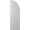 Ekena Millwork Americraft 5-Board (3 Batten) Wood Joined Board-n-Batten Shutters w/ Arch Top, ARW401BQ518X77PRH ARW401BQ518X77PRH - alternate 3